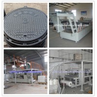 smc machine,sheet moulding componud machine 500mm,manhole cover smc machine